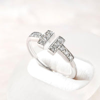 Tiffany Rings Tiffany&Co. T 750 Wg 56