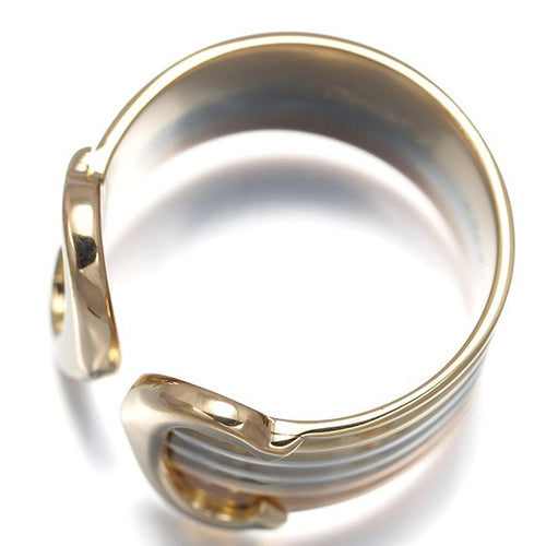 Cartier Ring 2C C C2 Lm 50 K18Yg/Wg/Pg #192815