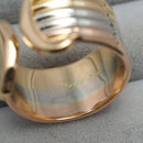 Cartier Ring 2C C C2 Lm 50 K18Yg/Wg/Pg #192815