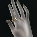 Cartier Ring 2C C C2 Lm 50 K18Yg/Wg/Pg #192815