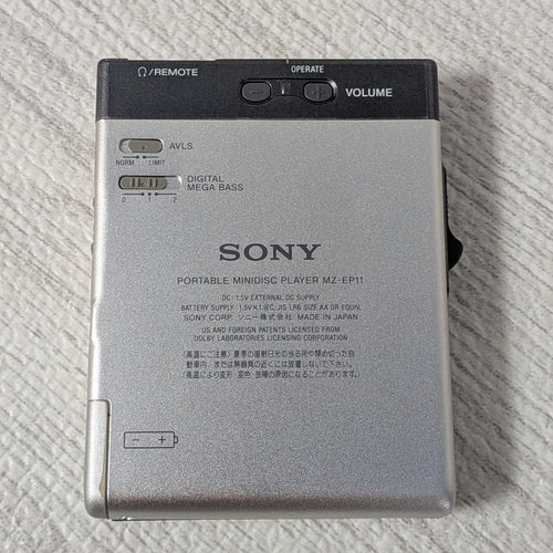 Sony Portable Md Player Mz-Ep11 3