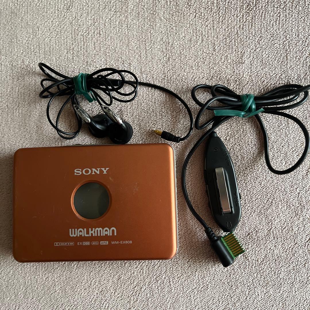 Sony Cassette Player Wm-Ex808 Walkman