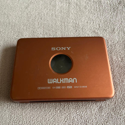 Sony Cassette Player Wm-Ex808 Walkman