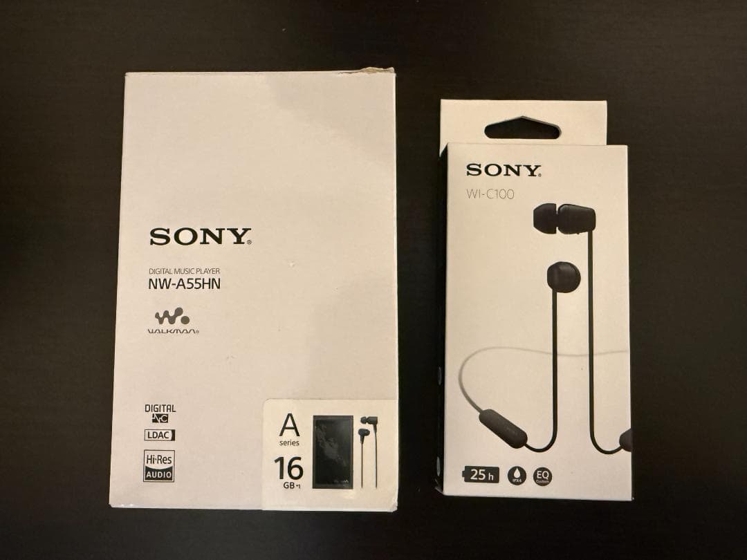 Sony Portable Player Nw-A55Hn B Wi-C100