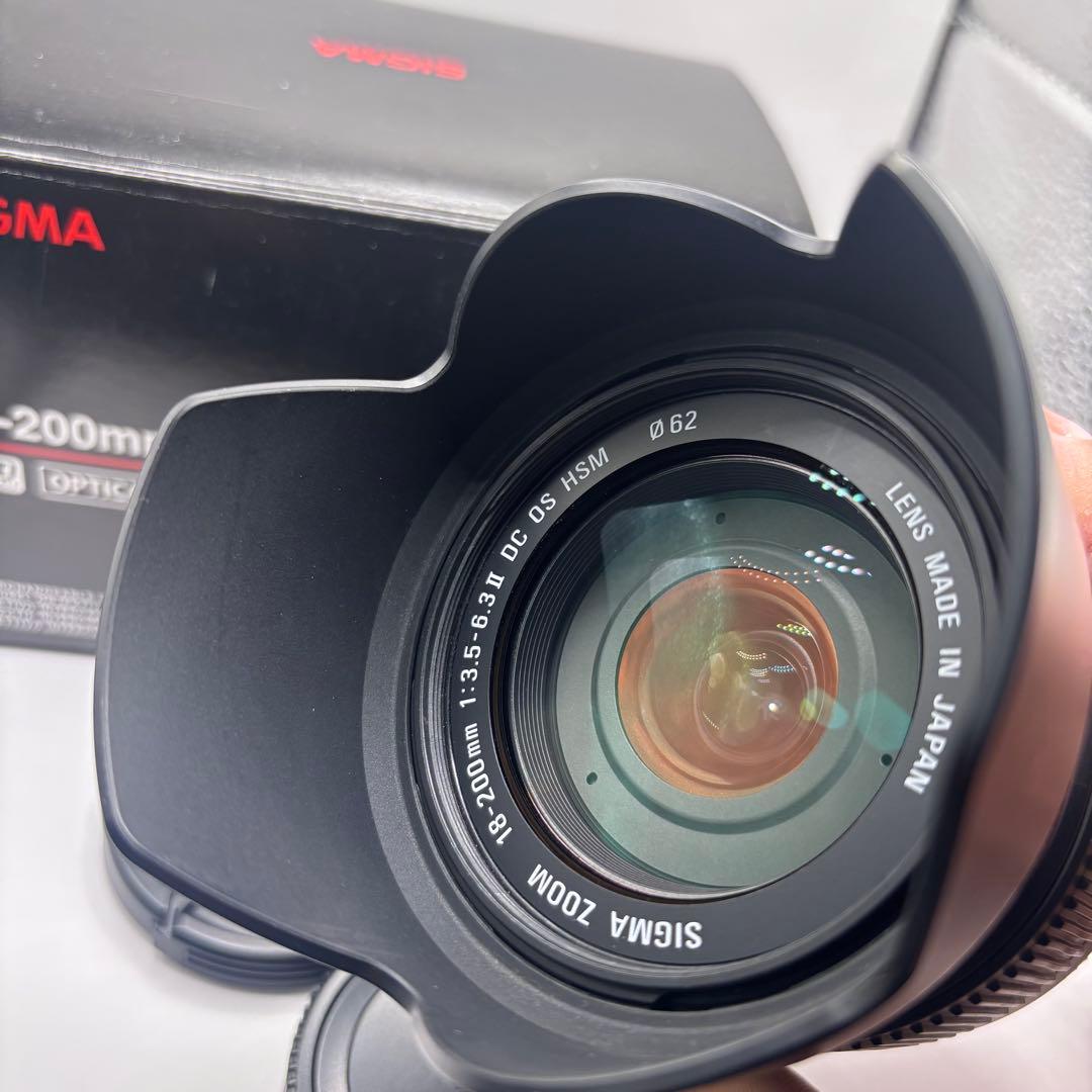 Sigma Lens (Zoom) 18-200Mm F3.5-6.3 Ii Dc Os Hsm