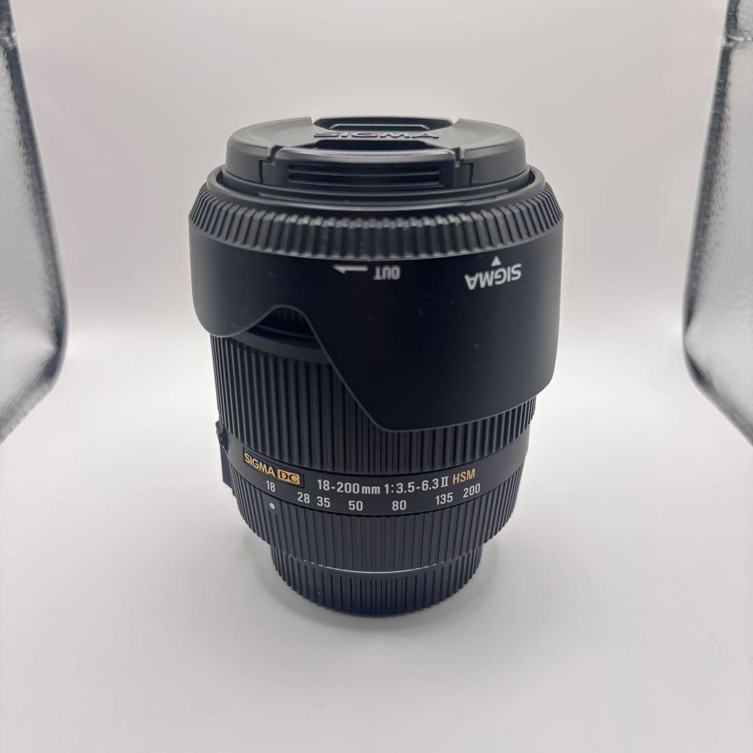 Sigma Zoom Lenses 18-200Mm F3.5-6.3 Ii Dc Os Hsm