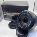 Sigma Zoom Lenses 18-200Mm F3.5-6.3 Ii Dc Os Hsm