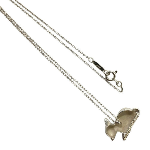 Tiffany Necklace Tiffany&Co. Sv925 Silver/ 3.8G (Ser-7402)