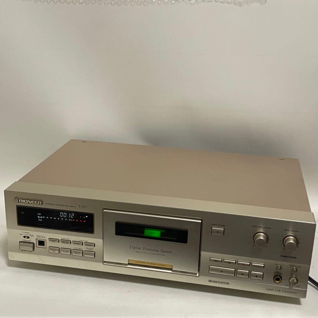 Pioneer Cd Md Cassette Deck 3 T D7