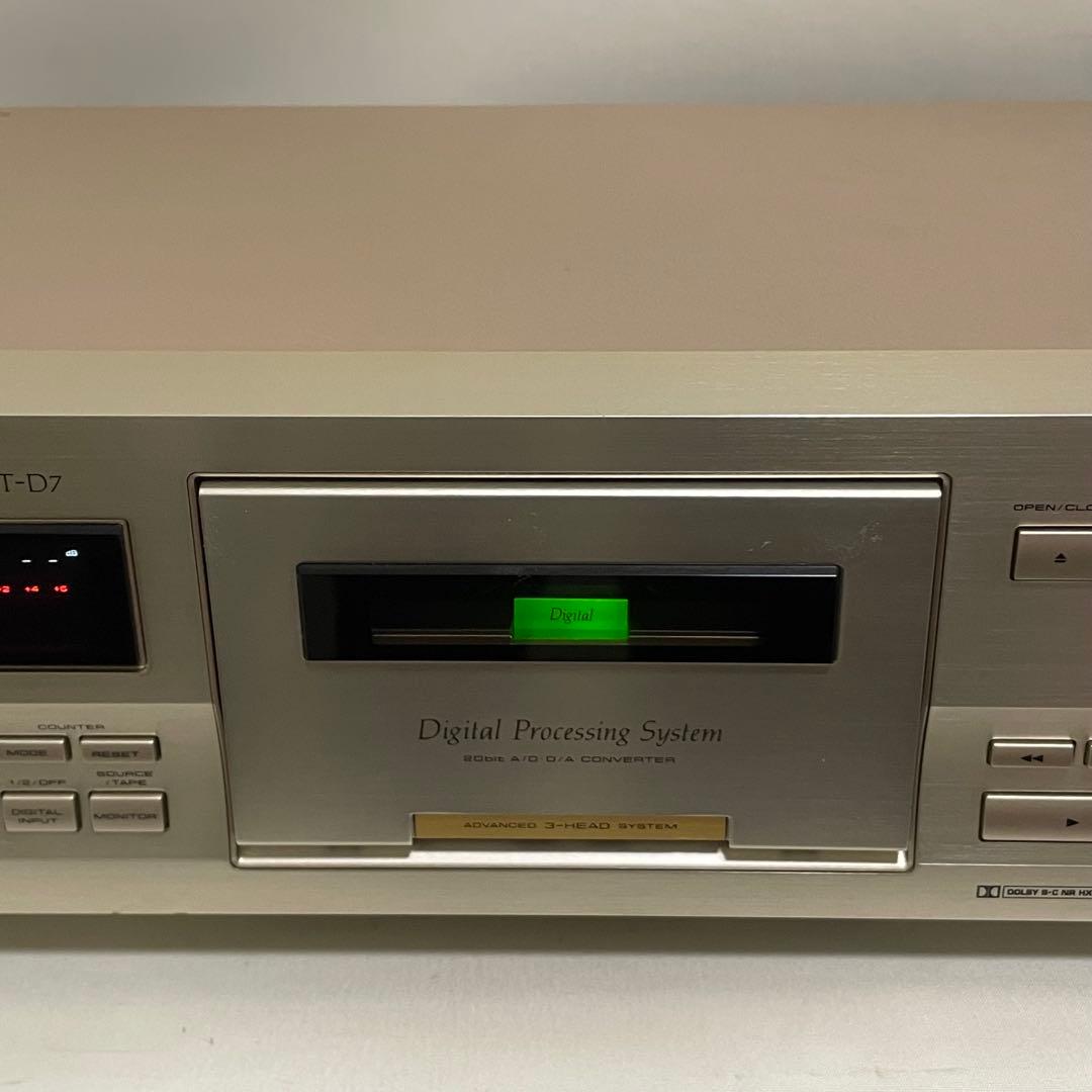 Pioneer Cd Md Cassette Deck 3 T D7