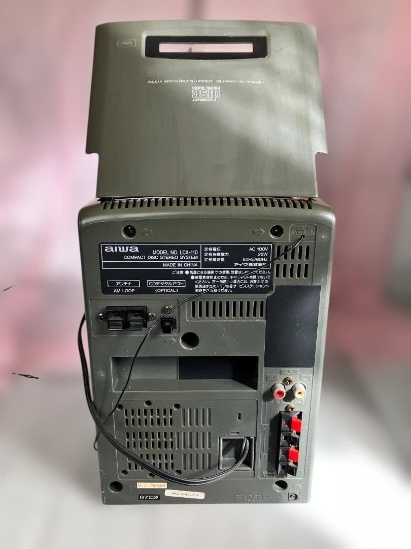 Aiwa Mini -Component Md Cd Lcx-110