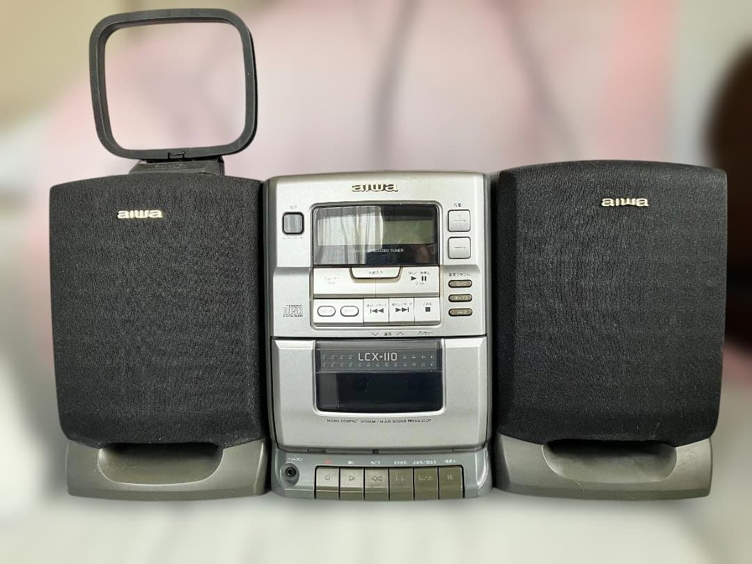 Aiwa Mini -Component Md Cd Lcx-110