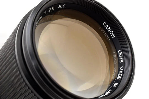 Canon Prime Lenses Fd F2.5 S.C. Uv