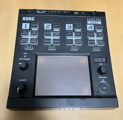 Korg Expansion Pads, Samplers Effects Units Kaoss Pad Quad