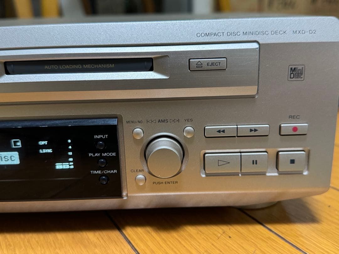 Sony Cd Md Cassette Deck Mxd-D2