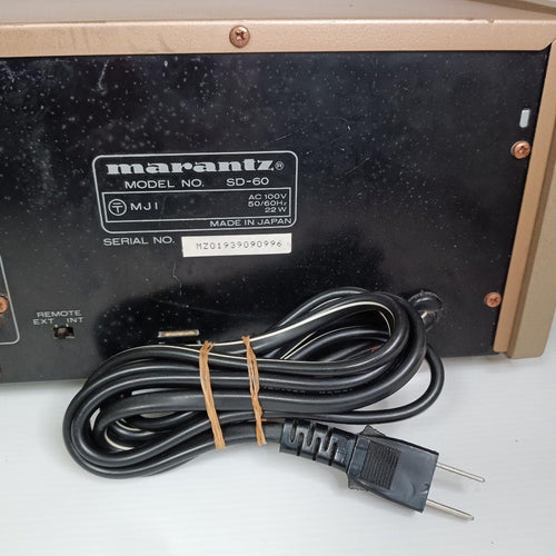 Marantz Cd Md Cassette Deck 3 Sd-60
