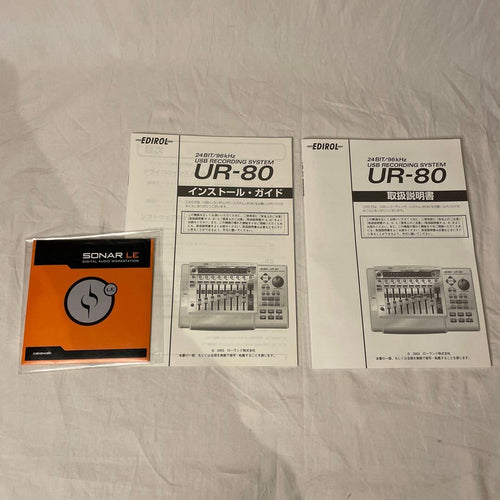 Edirol Audio Interface Ur-80 Roland
