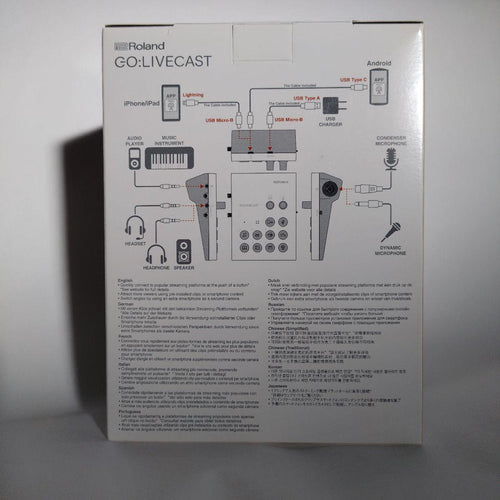 Roland Other Go:Livecast