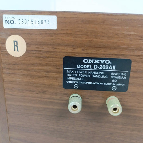Onkyo Speakers D-202A D-202A2