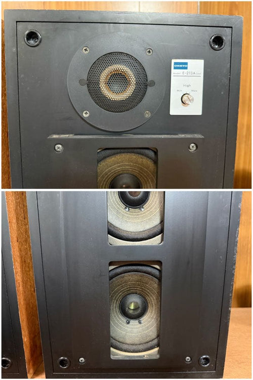 Onkyo Speakers O-2434 E-213A Oak