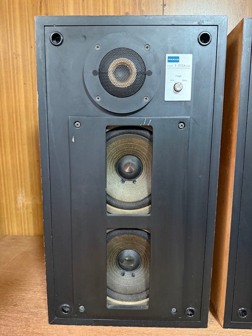 Onkyo Speakers O-2434 E-213A Oak