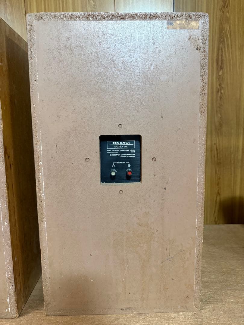 Onkyo Speakers O-2434 E-213A Oak