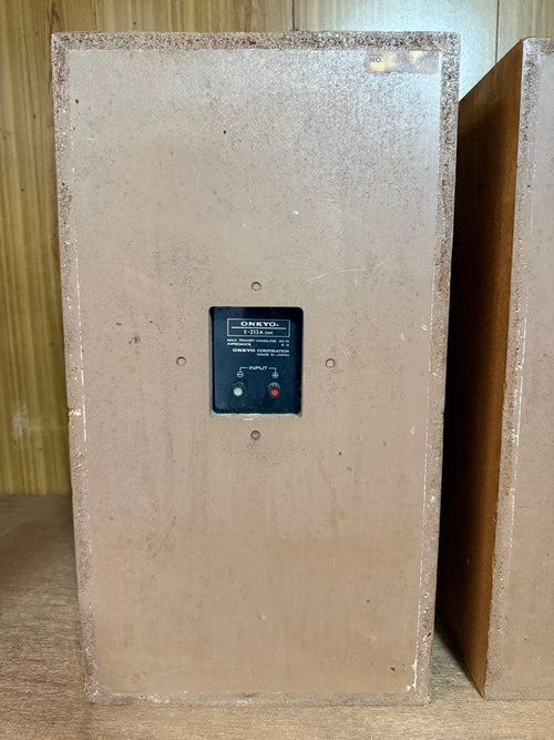 Onkyo Speakers O-2434 E-213A Oak