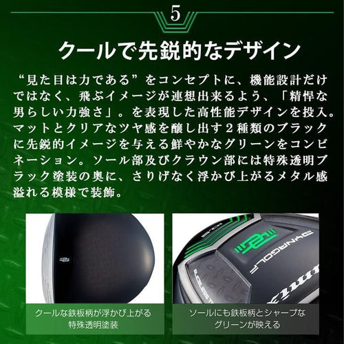 Works Golf Driver 47 Ust Attas 9.5 10.5 R Sr S