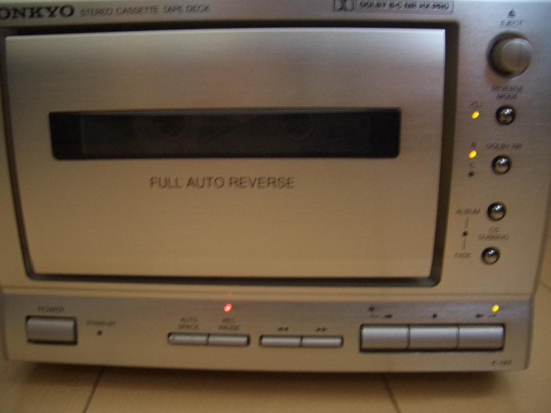 Onkyo Cd, Md Cassette Decks K-185