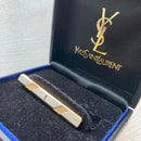 Yves Saint Laurent Tie Pins Clips Ysl