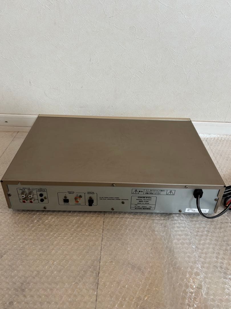 Onkyo Cd Md Cassette Deck Md-124