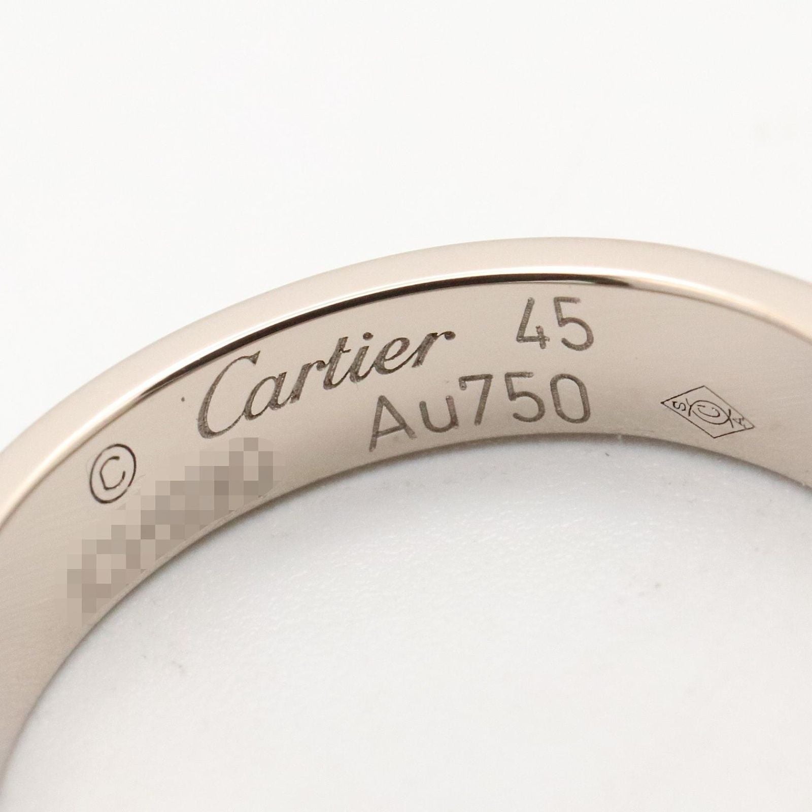 Cartier Ring B4085100 K18Wg Used A