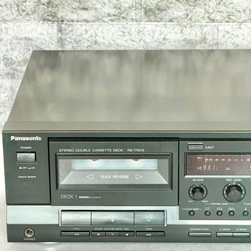 Panasonic Cd, Md Cassette Decks Rs-Tr515