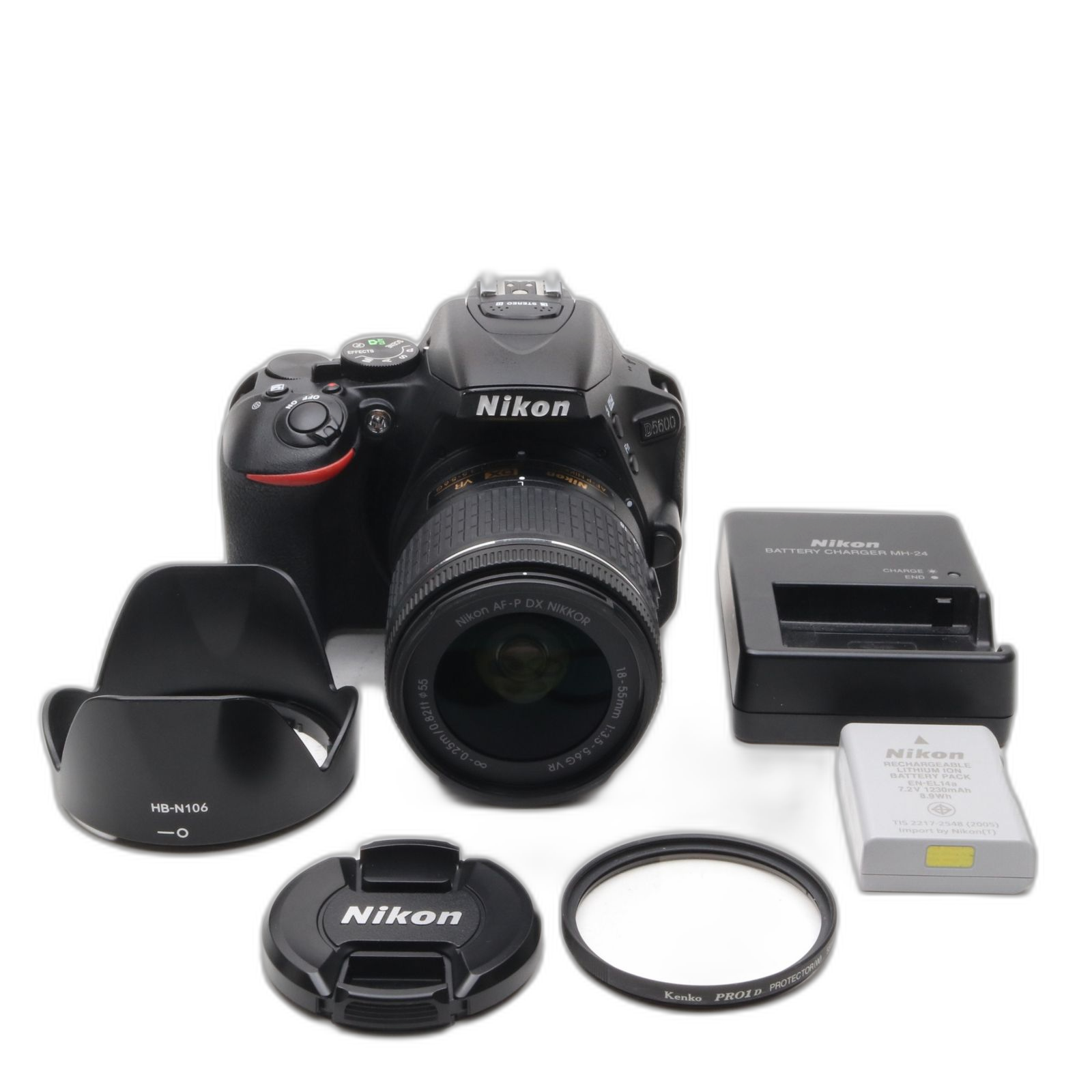 Nikon Digital Slr D5600 Af-P 18-55 Vr F
