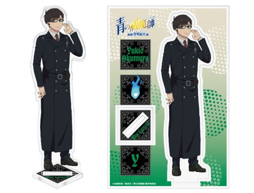 Onkyo Acrylic Stand 3 A4 Blue Exorcist Yukio Okumura Set