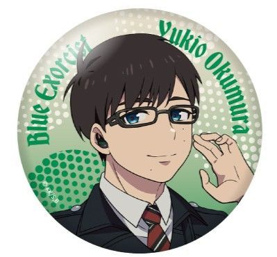 Onkyo Acrylic Stand 3 A4 Blue Exorcist Yukio Okumura Set