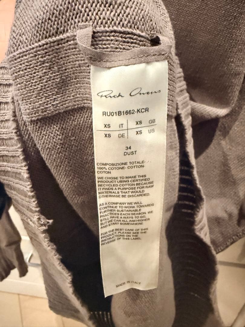Rick Owens Knitted Tops Sweaters 22Ss V Xs