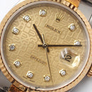Rolex Automatic Winding Clock 10Pd U 16233G K18Yg Ss 101860260