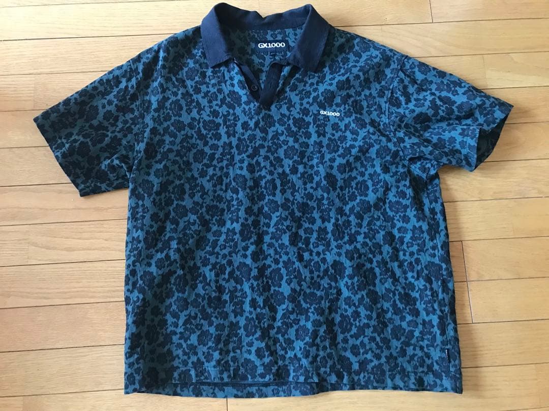 Polar-Skate-Co Polo Shirts Gx1000 Shirt Floral Emerald
