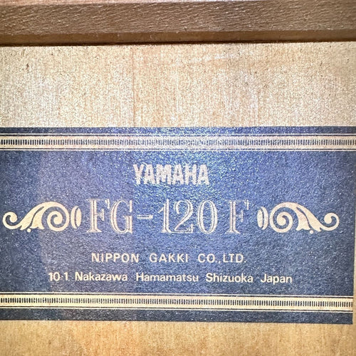 Yamaha Acoustic Guitar Fg-120F