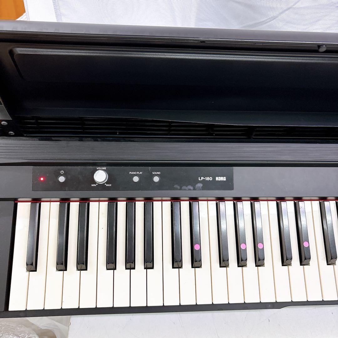 Keyboard Electronic Piano 12Aam025 Korg Lp-180 Bk