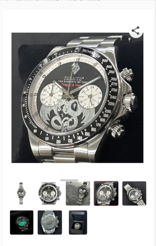 Quartz Watches Dragon Heart
