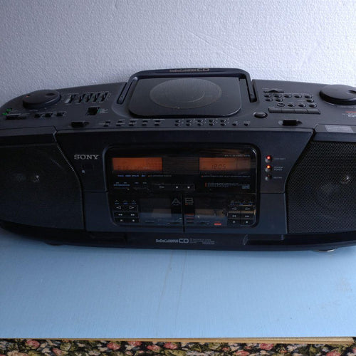 Sony Cd Md Cassette Deck Dodecahorn Cfd-700