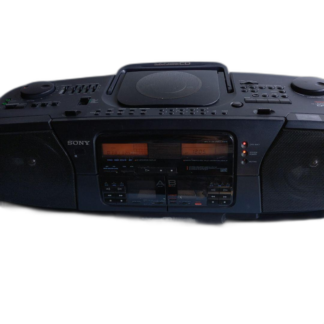 Sony Cd Md Cassette Deck Dodecahorn Cfd-700