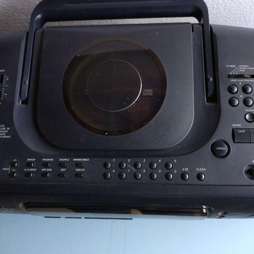 Sony Cd Md Cassette Deck Dodecahorn Cfd-700
