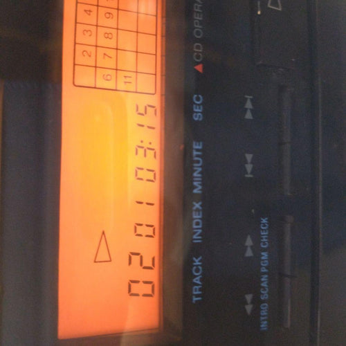Sony Cd Md Cassette Deck Dodecahorn Cfd-700