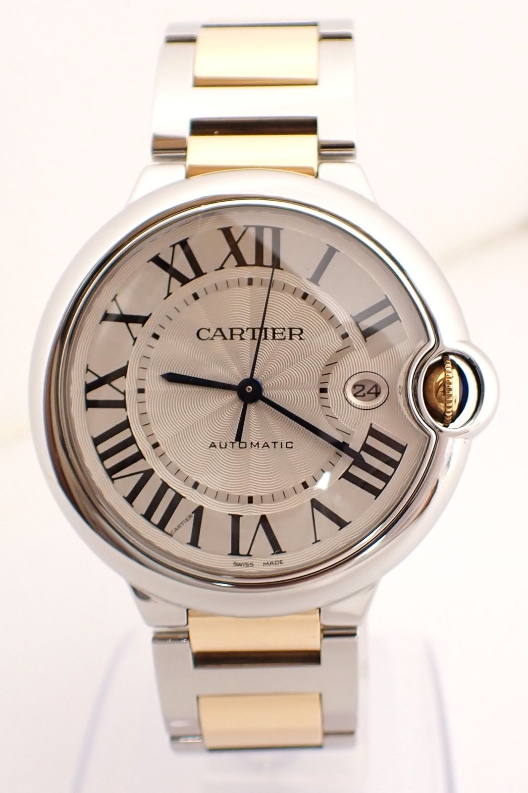Cartier Automatic Winding Clock W69009Z3 Ss/Yg At