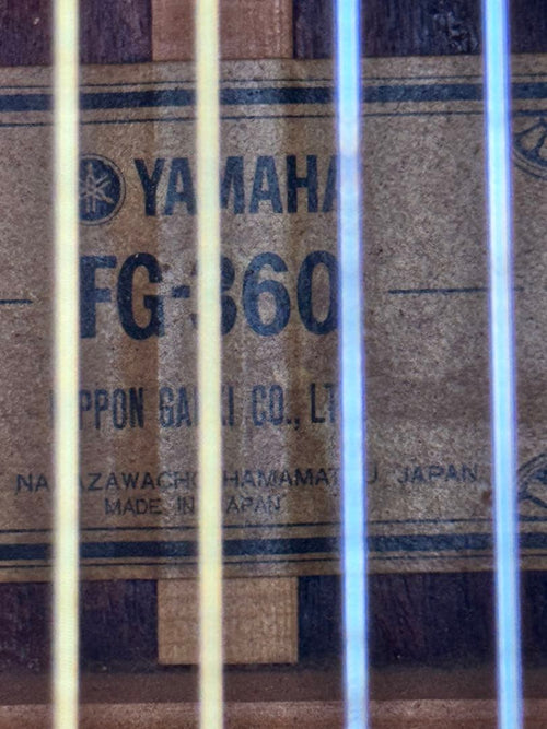 Yamaha Acoustic Guitars Fg-360