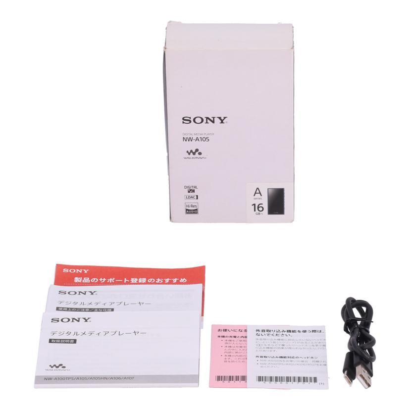 Sony Digital Audio Player Nw-A105 B 84