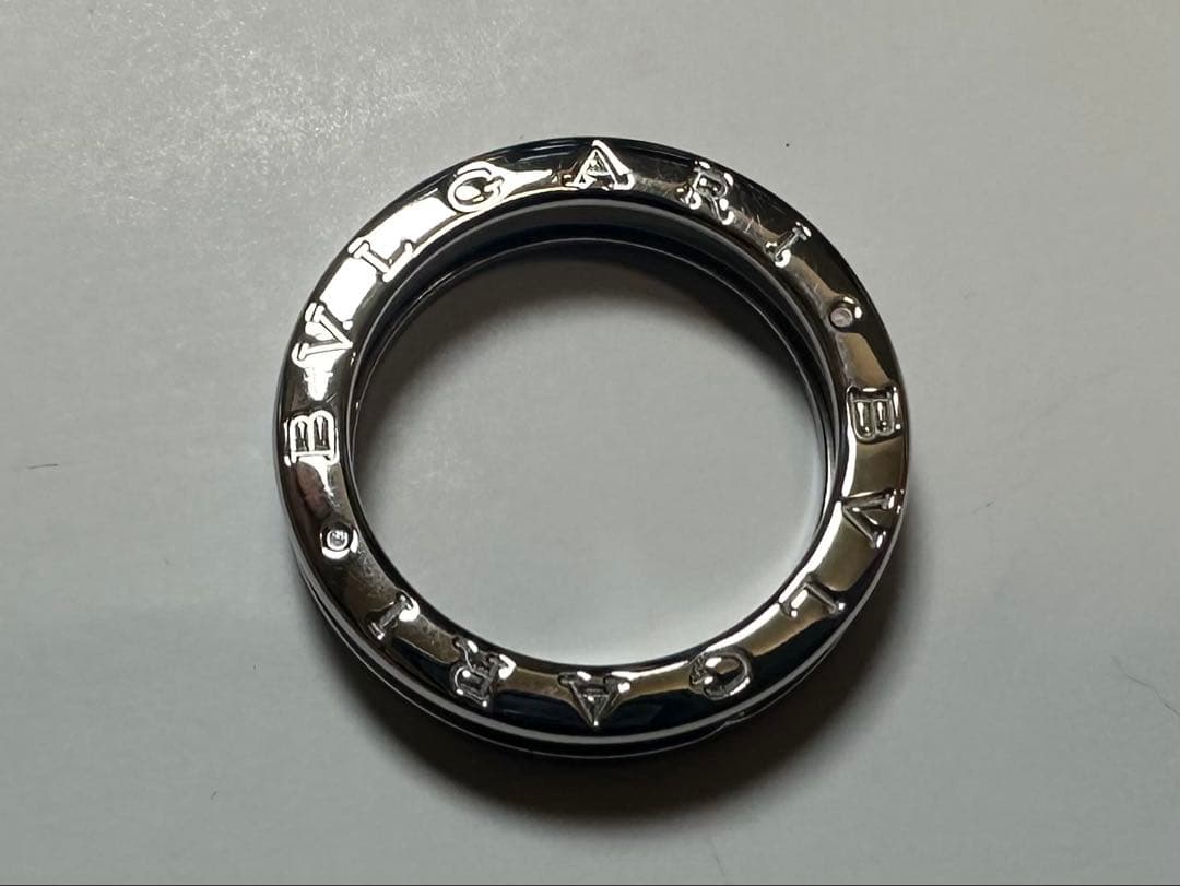 Bvlgari Rings B-Zero1 K18Wg 56 7.7G